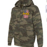 Camo Zip Up Hoodie