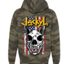 Camo Zip Up Hoodie