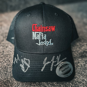 Autographed Chainsaw Mafia Trucker Hat - Limited Drop