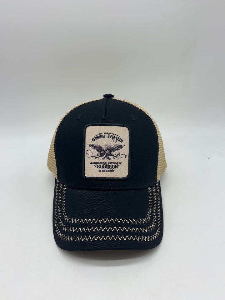 BOURBON TRUCKER CAP WITH LOGO