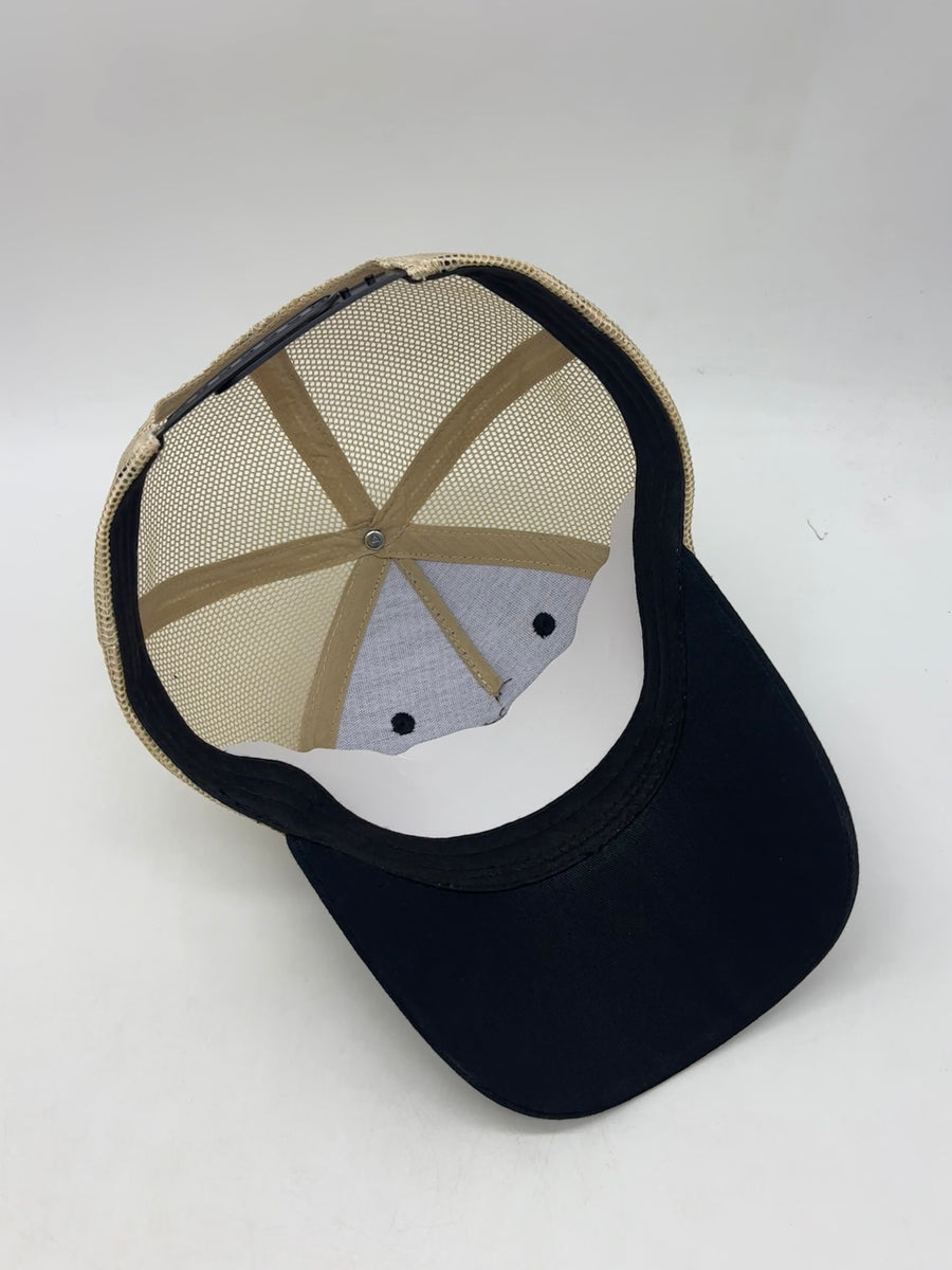 BOURBON TRUCKER CAP WITH LOGO