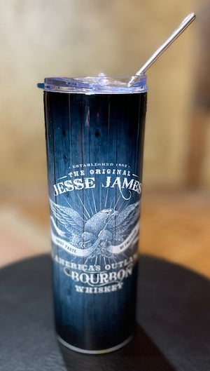 Jesse James Logo Bourbon Tumbler