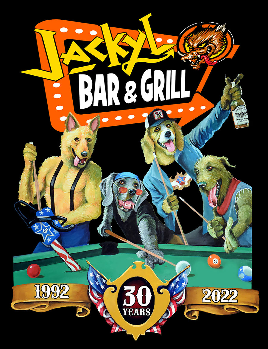 Jackyl Bar and Grill 30th Anniversary T-Shirt